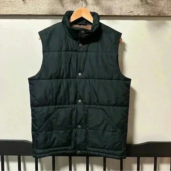 Lands End Men’s Puffer Vest Sz M - Picture 1 of 4